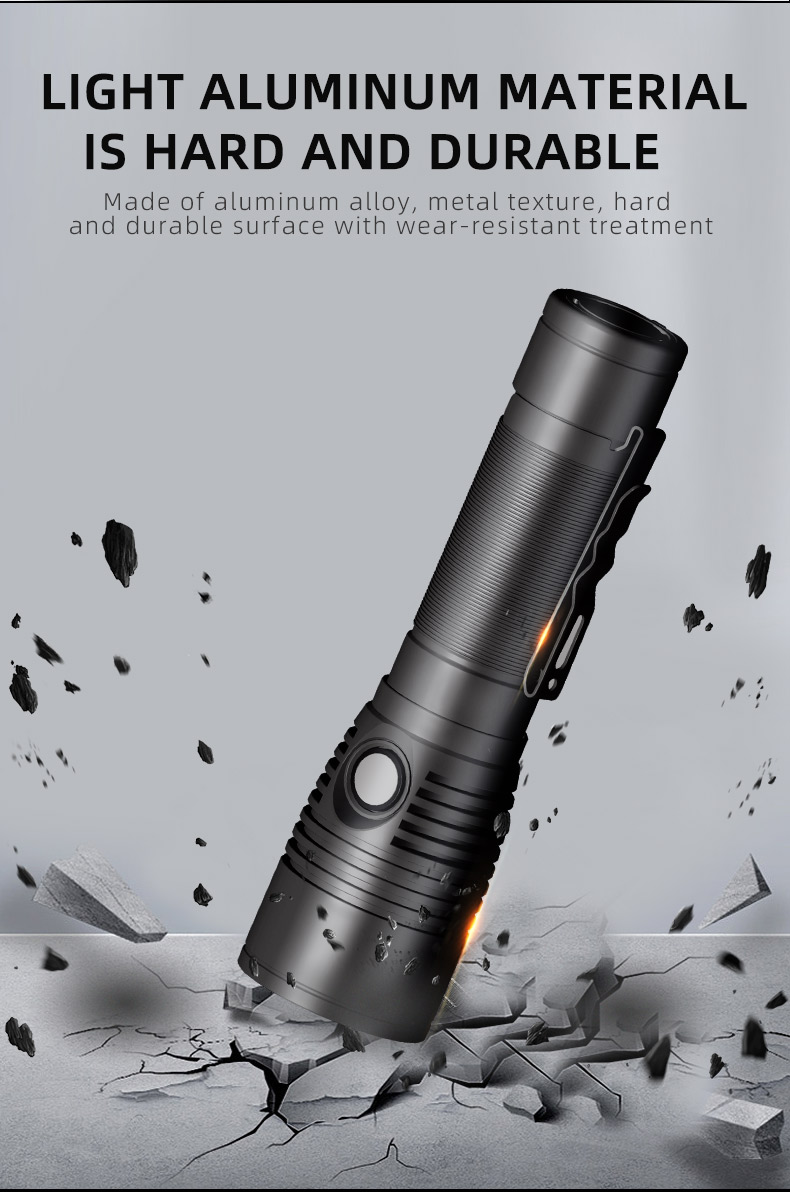 Rechargeable Flashlight3